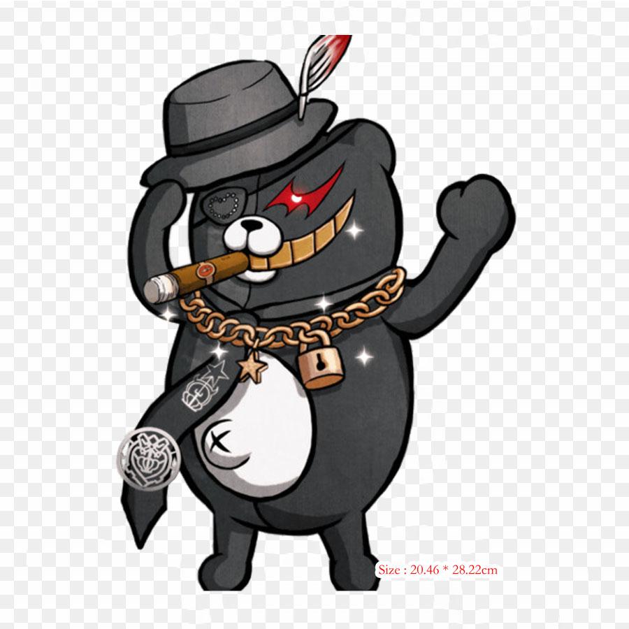 Kokichi Danganronpa V3 Killing Harmony Kokichi Oma Tisková nálepka na oblečení DIY termonálepky na trička Nášivka Nažehlovací nášivka