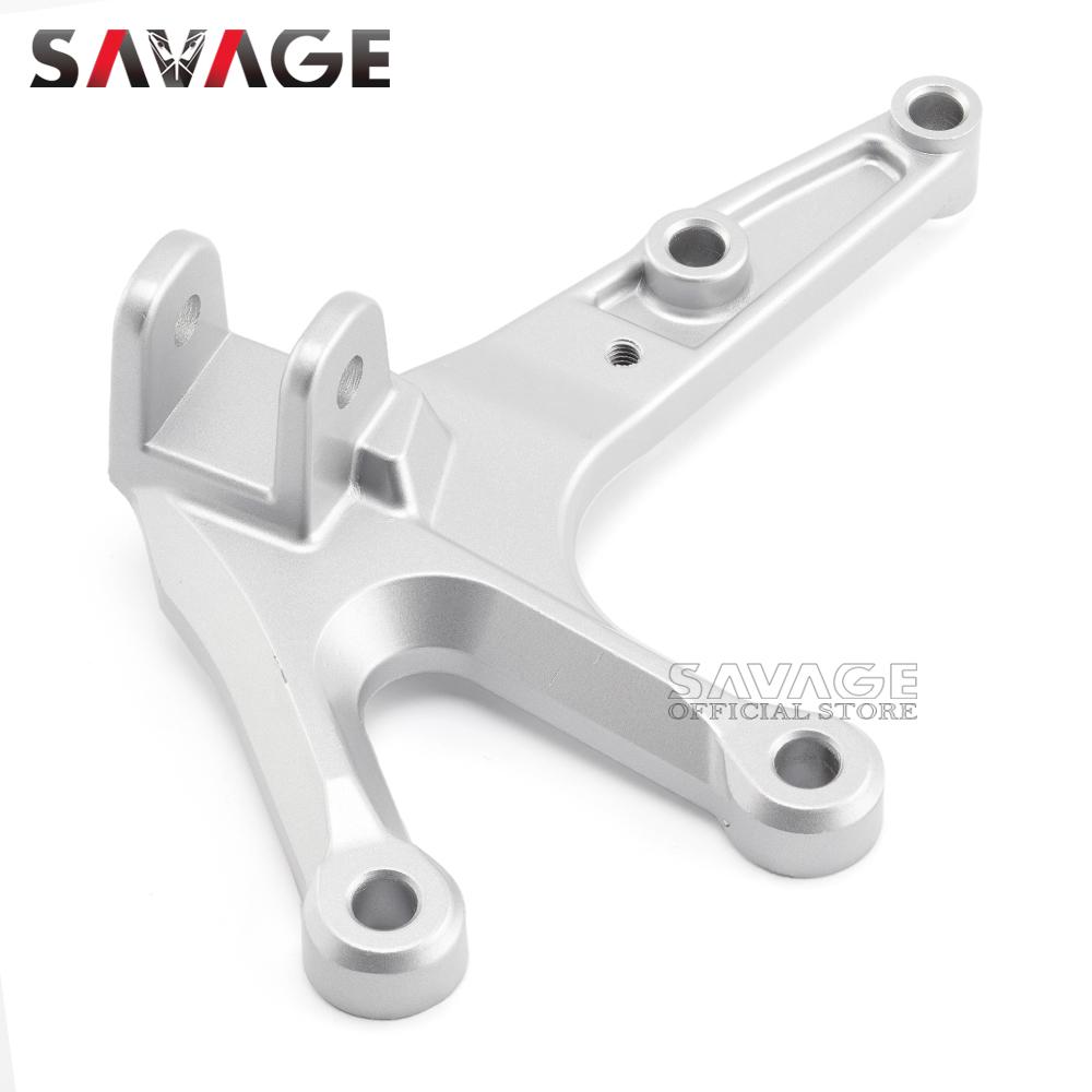 2022 Front Footrest Foot Peg Pedal For YAMAHA YZF R25 R3 MT25 MT03 2014-2023 Motorcycle Left Right Bracket YZFR25