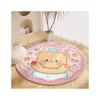 Thickened Non-slip Cartoon Style Imitation Cashmere Carpet for Living Room, Bedroom, or Cloakroom