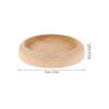 10pcs Solid Wood Base Needle Cushion Base For Sewing Unfinished Wood Coasters Small Wood Base DIY Miniature Artware Bases Round