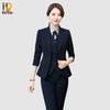 Professionelles Business-Hosenanzug-Set für Damen