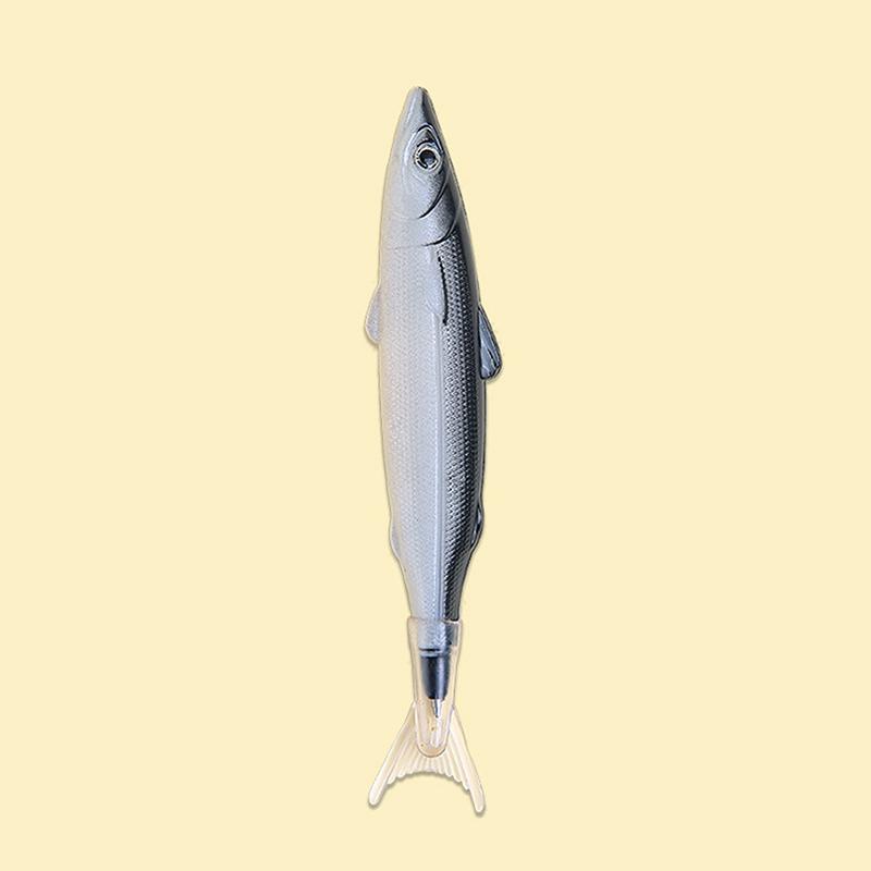 Creative Funny Fiskeformet Pennepose Penner Crucian Carp Blyanthus Morsom Student Skrivesaker Rekvisita Oppbevaringspenner Arrangør