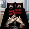 Duvet Cover Anuel AA 3D Exquisite Hasta La Muerte Digital Printing Bedding Set Comforter Bed Youth Home Decor Kids Boys Gift