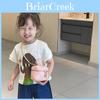 Stylish Mini Girls Bucket Bag Trendy Korean Chain Strap Fashion Accessory For Kids
