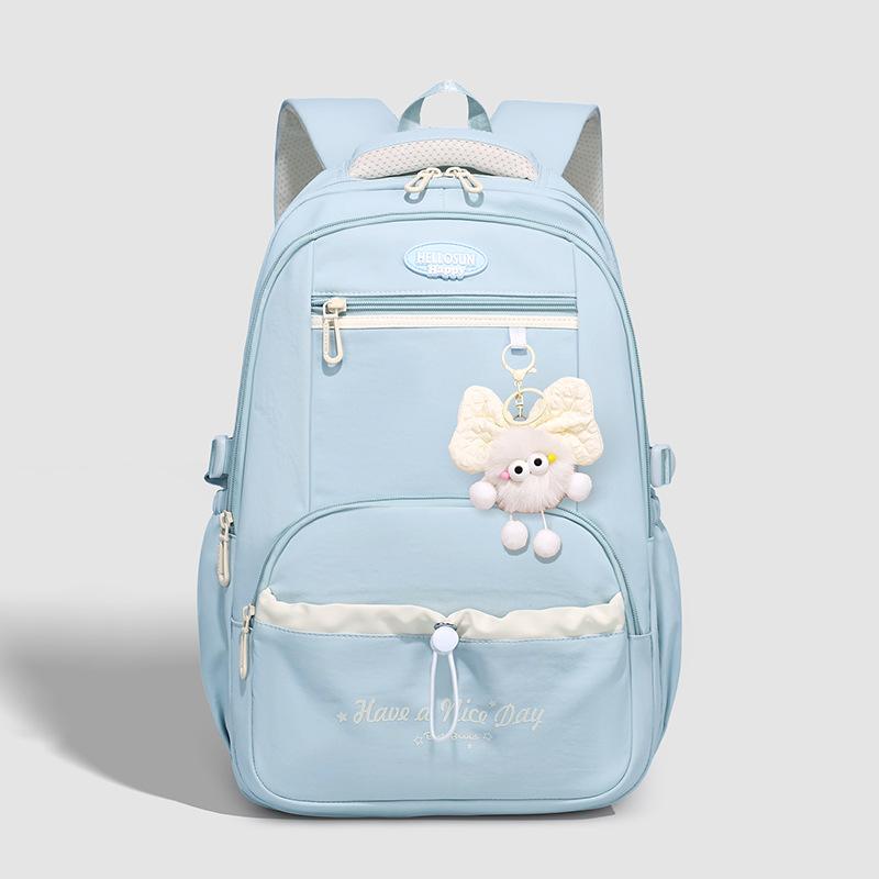 Schoolbag College Style High Value Japanese School Bag Female Fourth-Sixth Grade Junior High School Students Large Capacity Lightweight Large Capacity