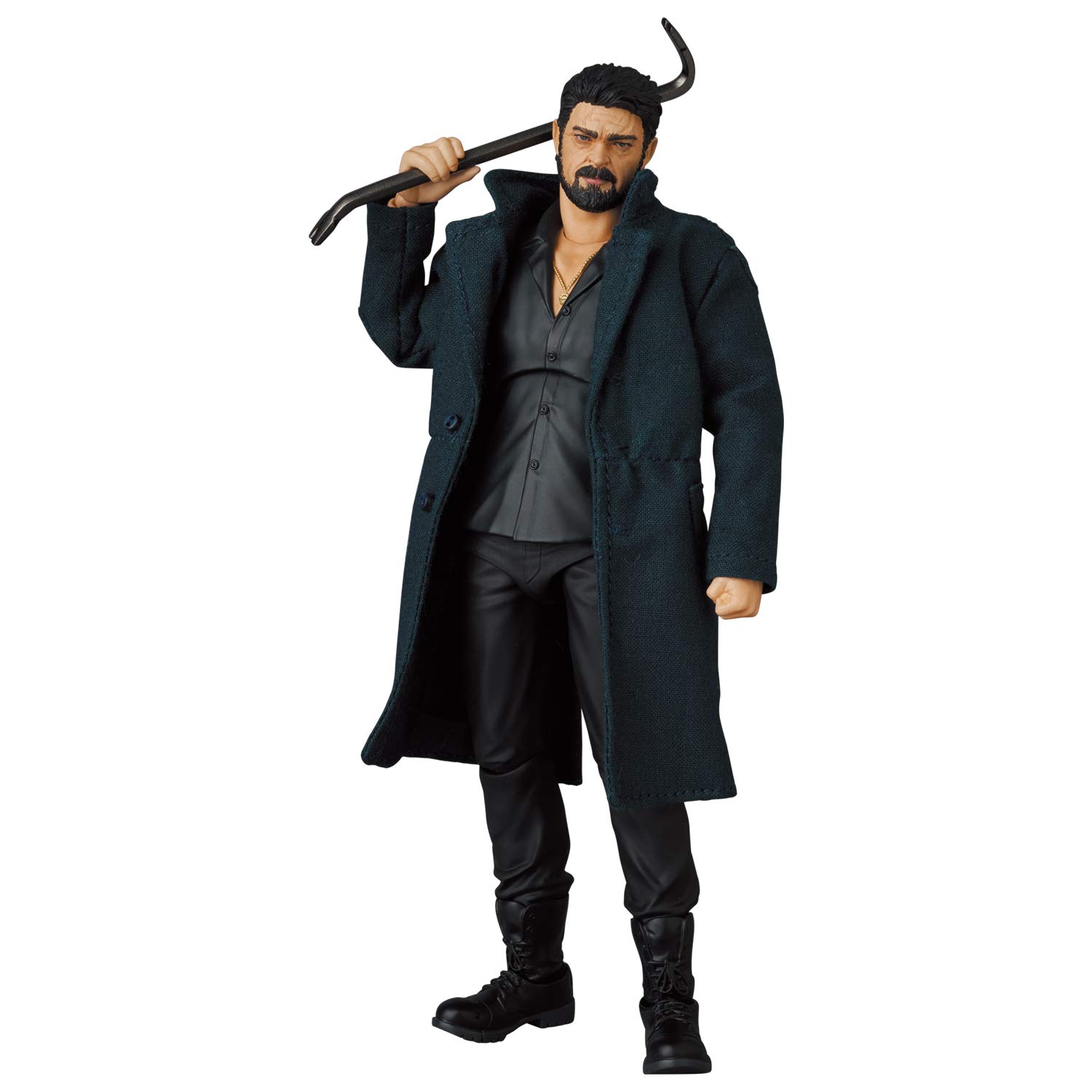 MAFEX 154 Пацаны Уильям Билли Мясник Фигурка примерно 155 мм Нет. Фигурка, высокая, предварительно окрашенная чёрный