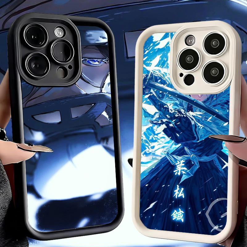 Phone Case for iPhone 17 Air 16E 15 16 Pro Max Bleach Kuchiki Rukia Cover 14 Plus 13 12 Mini Soft Shell Silicone Fundas