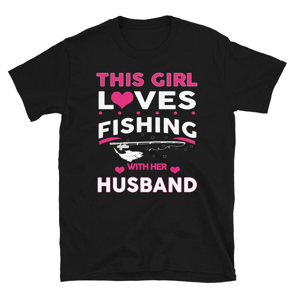 This Girl Loves Fishing T-Shirt S