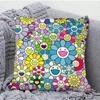 M Murakami Takashi A An Homage To Monopink 1960 Pillow Case Square Pillow Bedroom Sofa Leisure Comfort Cushion Car