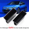 Car Door Storage Box Armrest Handle Pocket Coin Pallet Glove Tray for VW Volkswagen Golf 8 MK8 2020 - 2025 Accessories