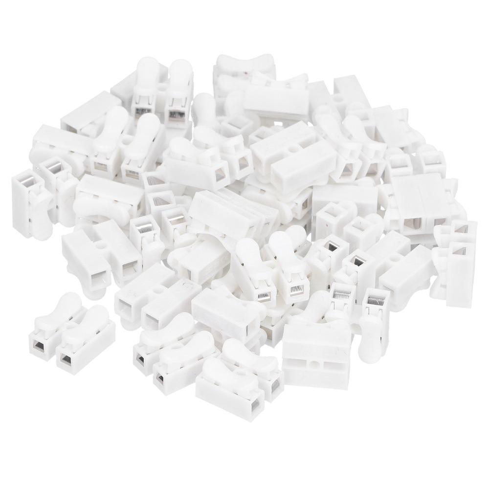 200PCS 10A Press Terminal Connectors 250V Quick Connector Cable Clamp  For Automotive