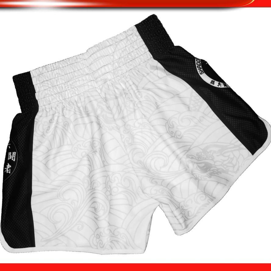 Muay Thai Kickboxing Box MMA UFC Pantaloni Scurți Casual Gimnastică Sport Unisex Bărbați Femei Antrenament Uscare Rapidă Imprimeu Elastic Talie Înaltă Antrenament