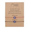 2pcs/set Charm Couple Friendship Bracelet Love Heart Daisy Volcanic Stone Bead Bangles Bracelet For Women Men Lucky Wish Jewelry