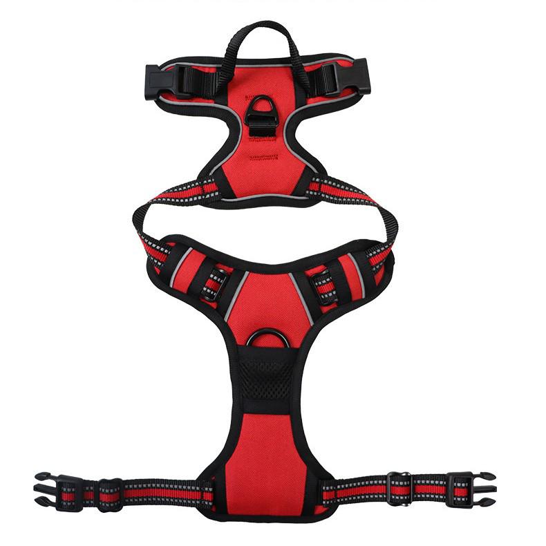 Reflective Explosion-Proof Dog Saddle Harness