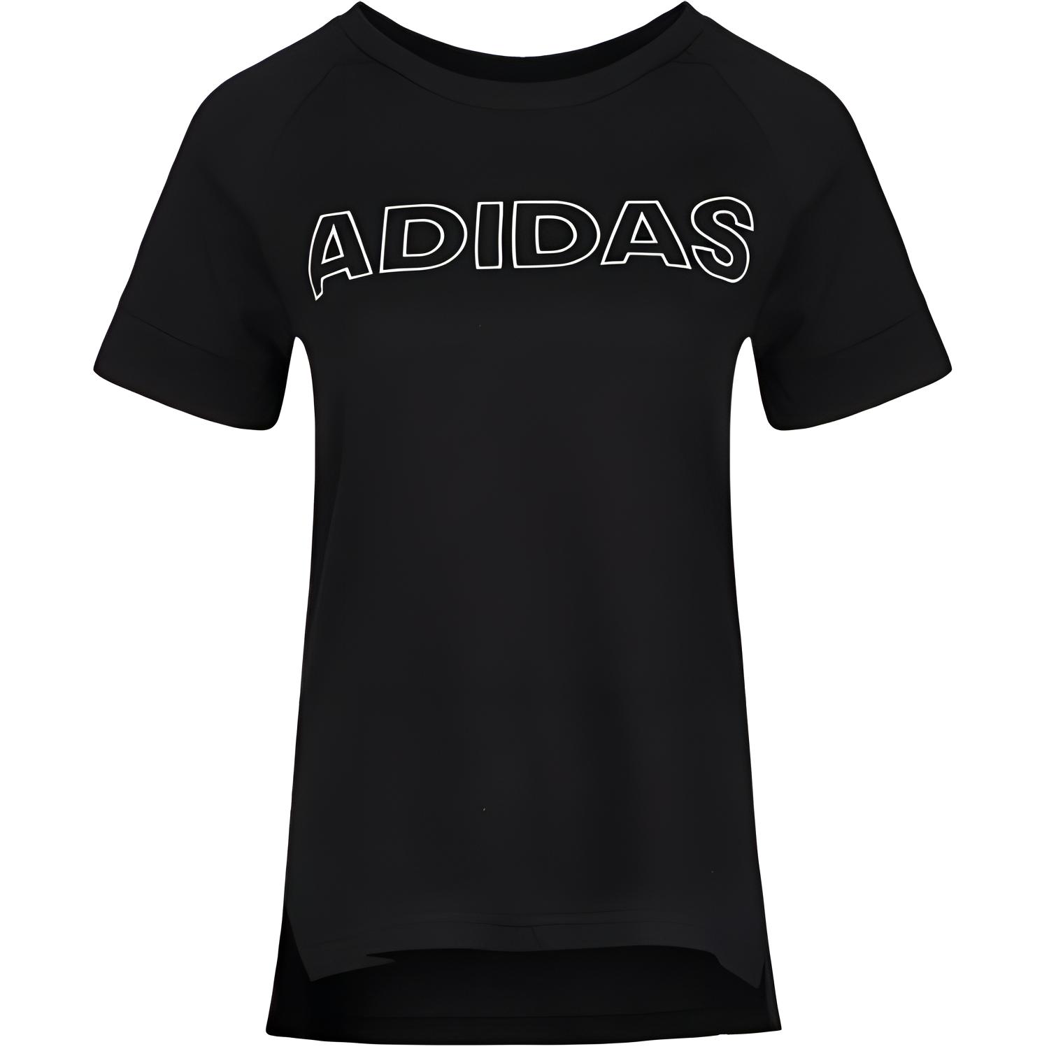 

Adidas T Shirts Women s Black Crew Neck Moderate DT8331 M