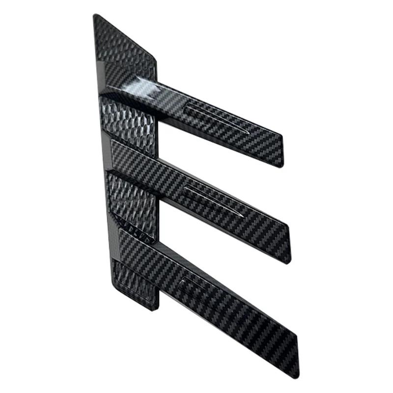 1 Pereche Autocolant Decorativ Parbriz Spate Mașină Trim Splitter Lateral Jaluzea Geam Parasolar Spoiler Lateral Splitter Geam Spate