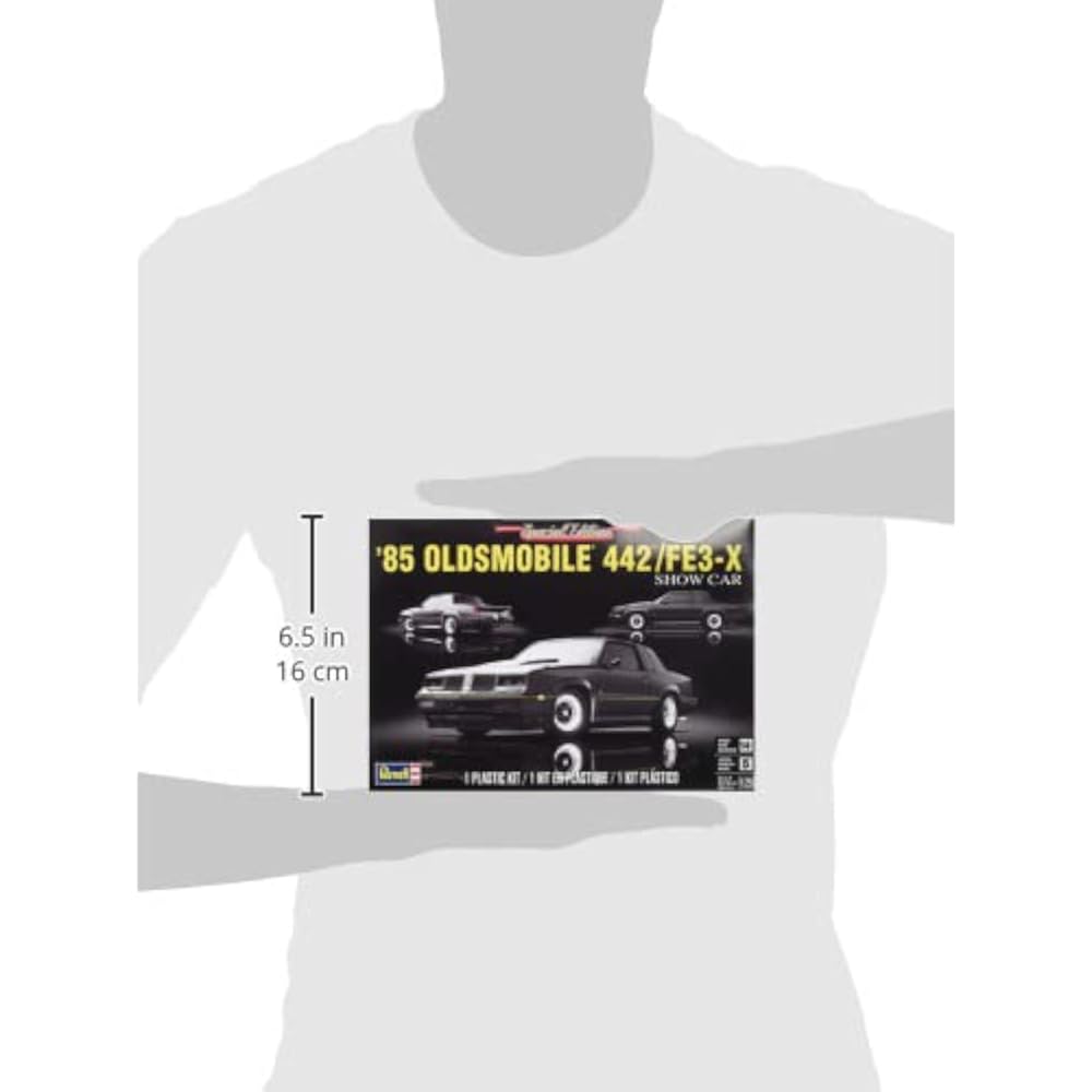 German Level (Revell) American Level 1/25 1985 Oldsmobile 442/FE3-X Show Car Model 4446