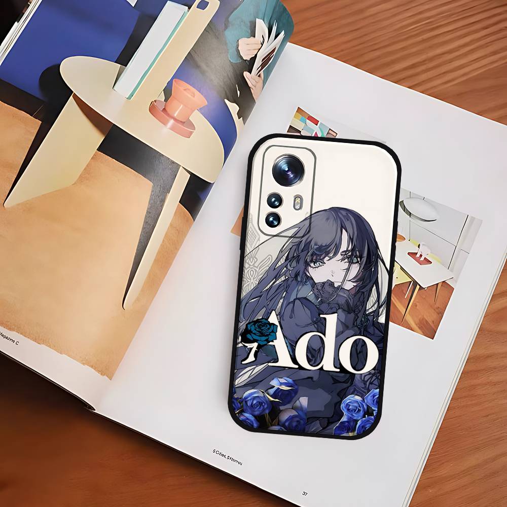 

Idol A-Ado Phone Case For Xiaomi 11 12 Redmi Note 11 5G 8T 9A 9 10T Note 8 9 12SUltra Shockproof, Slim, Black,Case Redmi Note 8