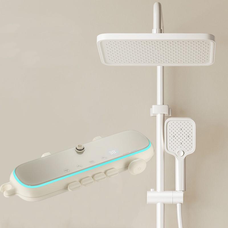 

Цифровой дисплей температуры Душевой набор Смеситель для душа в ванной комнате Настенный смеситель для ванны Смеситель горячей и холодной воды Душевая система