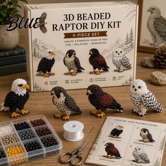 Yetişkinler İçin Boncuk Sanatı Kiti Boncuklu Hayvan DIY Kiti 3D Küçük El İşi Sevimli Örümcek Ahtapot Masa Dekorasyonu Orangutan Kuş Başlangıç Seviyesi Aile Projesi Ev Hafta Sonu