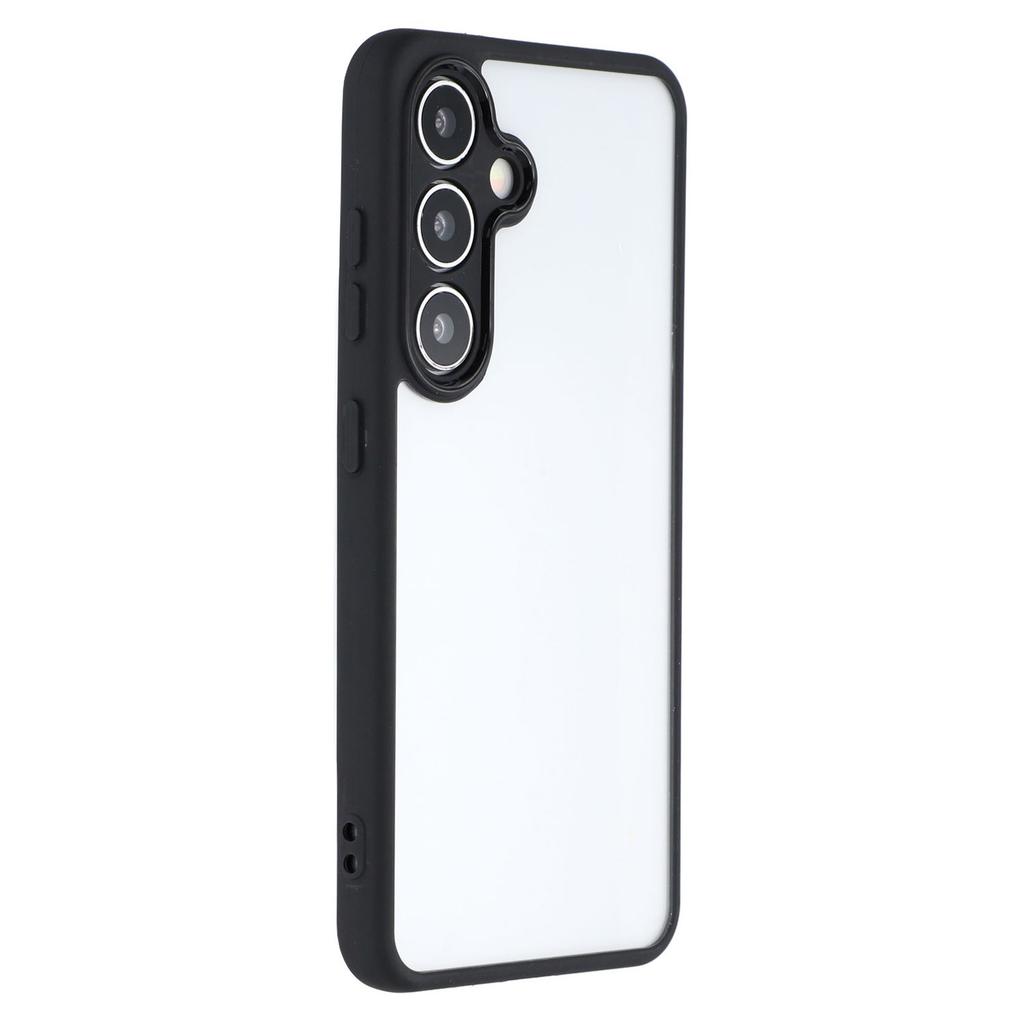 For Samsung Galaxy S25/S24 Phone Case TPU + Acrylic Clear Back Cover