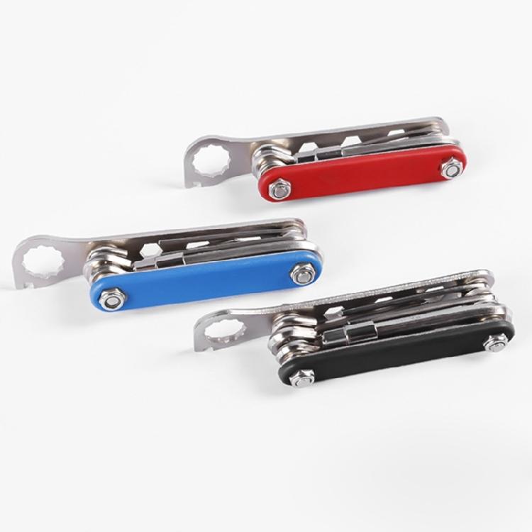 13-in-1 Multifunktions-Fahrradreparaturwerkzeug Fahrrad Faltreparaturwerkzeug Essentiell