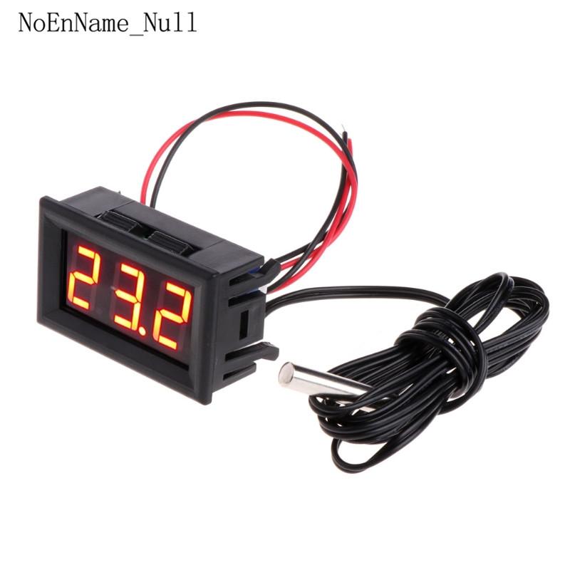 Digital LED Thermometer DC 5-12V Car Temperature Panel Meter Gauge