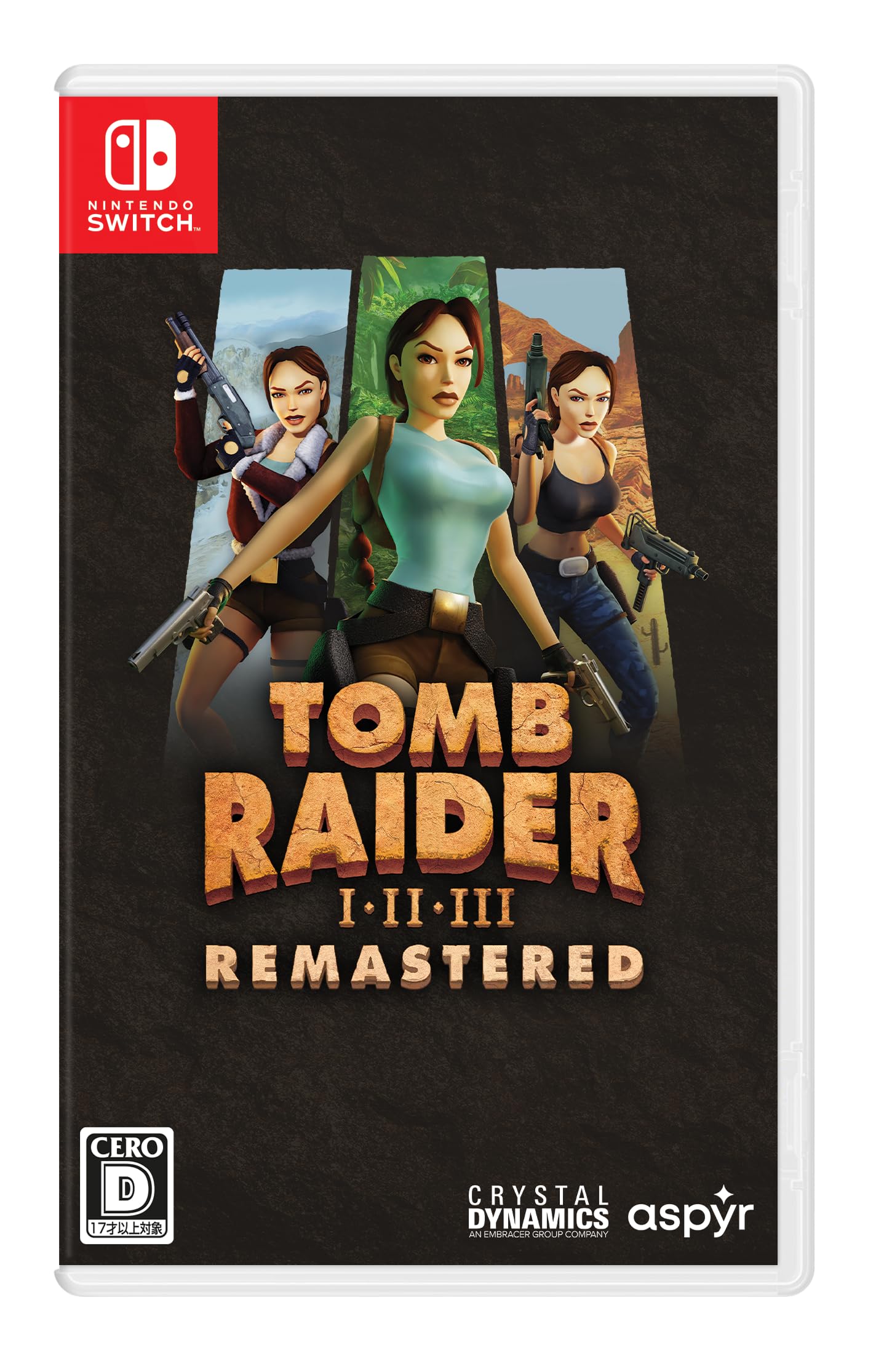 Tomb Raider Remastered Switch I-III -