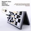 Foldable Magnetic Chess Set: Compact Chessboard for Children's Parent-Child Entertainment and Puzzle Fun