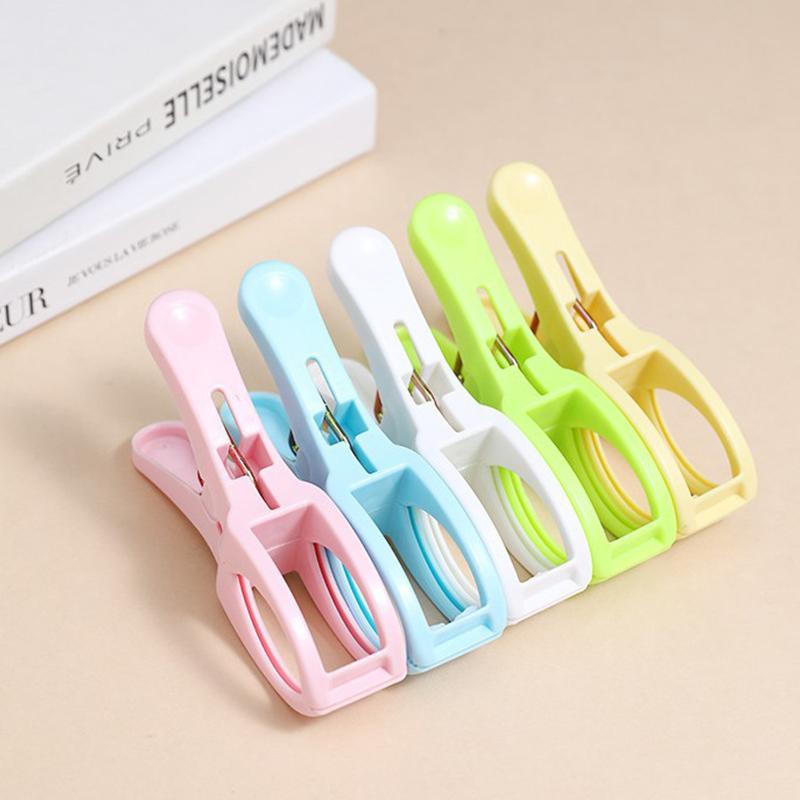 5 Pezzi Picchetti di Plastica per Trapunte Fermagli per Asciugamani da Spiaggia Mollette per Bucato Morsetti Clip per Appendere in Casa Mollette Organizzazione per Bagno