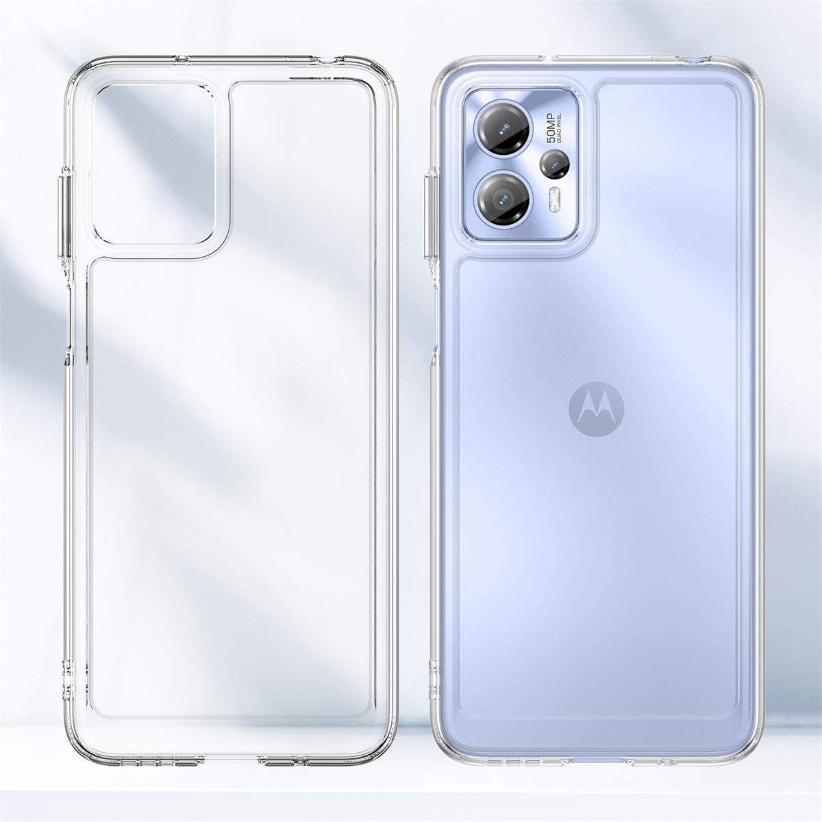 

Чохол Candy Soft Shell із повним захистом на 360° для Motorola Moto G53J, Moto G53Y, Moto G53, Edge 40, Moto G73, Moto G23, Moto G13 Motorola Edge 40 прозорий