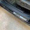 For Subaru Forester 2018      Steel External Door Sill Scuff Plate Cover Threshold Strip Pedal Accessories