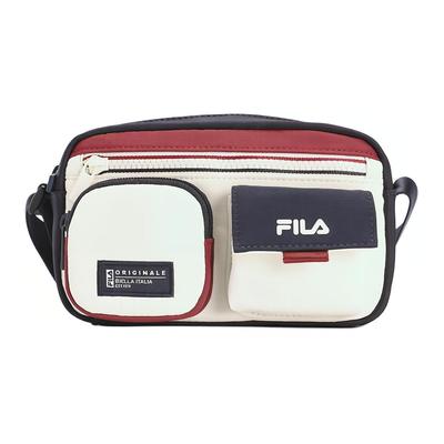 Fabric Shoulder Bag, Crossbody Bag Extra Small Women's Pear Blossom White F13W449165F-IV