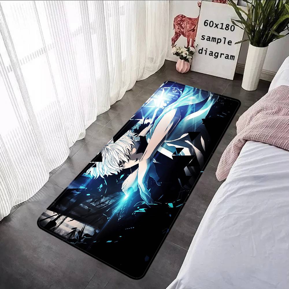 Classic Comedy Anime G-Gintama Floor Mat Rectangle Anti-slip Home Soft Badmat Front Door Indoor Outdoor Mat Hotel Decor Mat