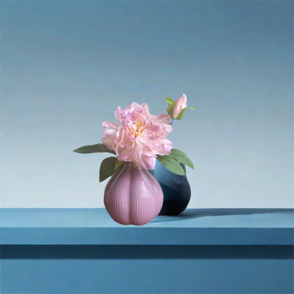 Modern Onion Ceramic Vase Minimalist Flower Pot Creative Garlic Shape Vase  Dried Flower