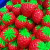 Finger Relax Strawberry Squishy Building Blocks Blocks Filled Squishy Crunchy Squishy  Adult Kids