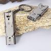 Bærbar fløyte 120 Db dobbeltrør livreddende nødhjelp SOS Safety Survival Whistle Outdoor Tool