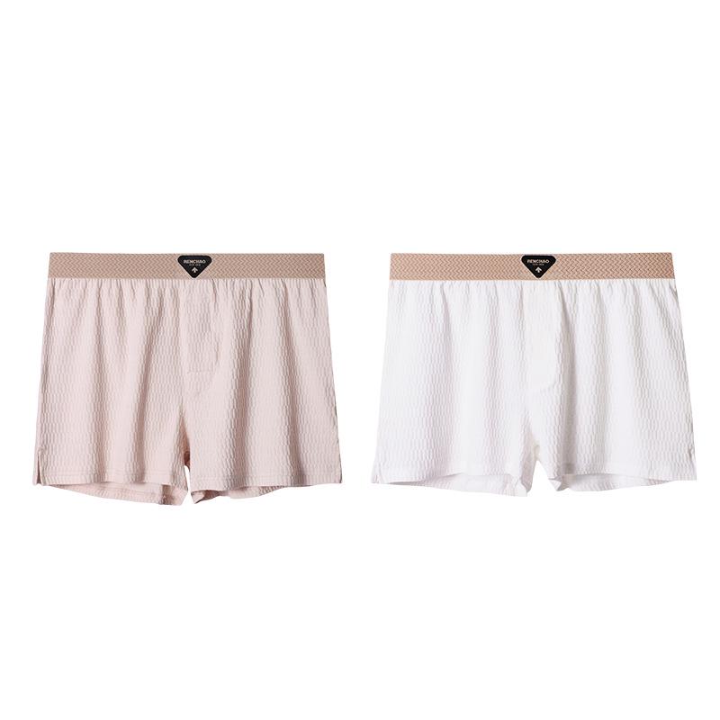 Aro Calzoncillos Bóxer de Algodón Puro Transpirables de Corte Holgado Cómodos para Hombre