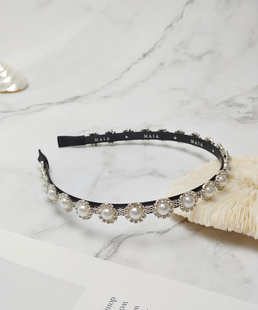 Maia Flower Jewel Princess Headband