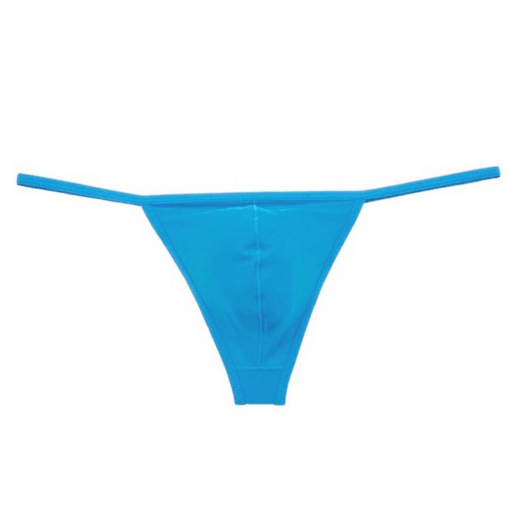 Open Back Mens Underpants Low Waist Briefs G-string Thong Underwear