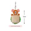Tom & Jerry Plush Toys: Cat Pendant & Mouse Keychain Charms for Kids