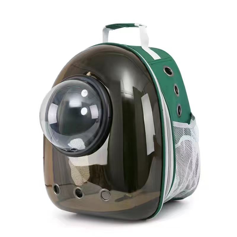 Cat Bag Out Portable Bag Space Capsule Pet Backpack Cat Cage Double Shoulder Transparent Cat Schoolbag Dog Cat Supplies