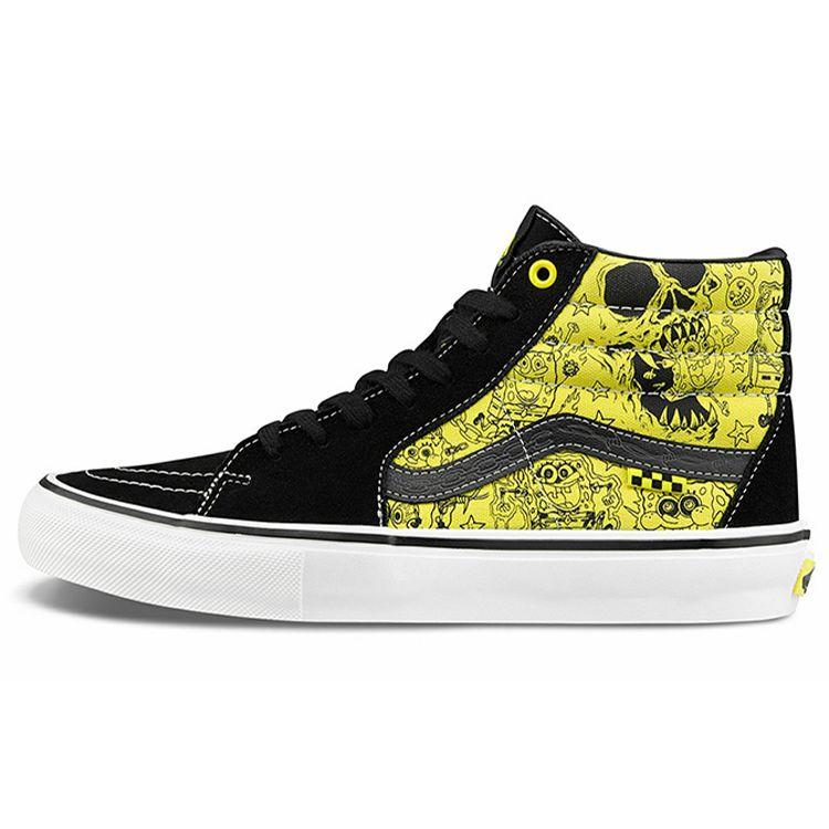 Vans Unisex Skate Sk8-Hi Mike Gigliotti X SpongeBob Multicolor VN0A5FCCZAU 34.5
