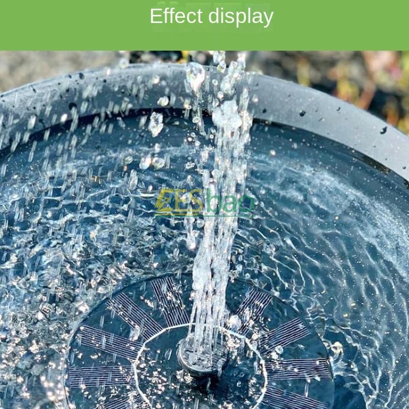 Outdoor Solar Fountain Swimming Pool Solar Fountain Pump Device Is A Must-have for Summer Suitable for Ponds and Gardens