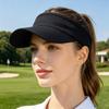 Sports Visor Breathable Adjustable Lightweight Quick Dry Headwear Unisex Running Visor For Women Men Tennis Golf Running Summer