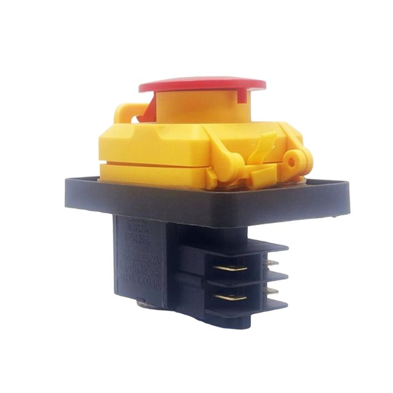 

Waterproof Push Button Electromagnetic Start Button for Woodworking Machineries 1