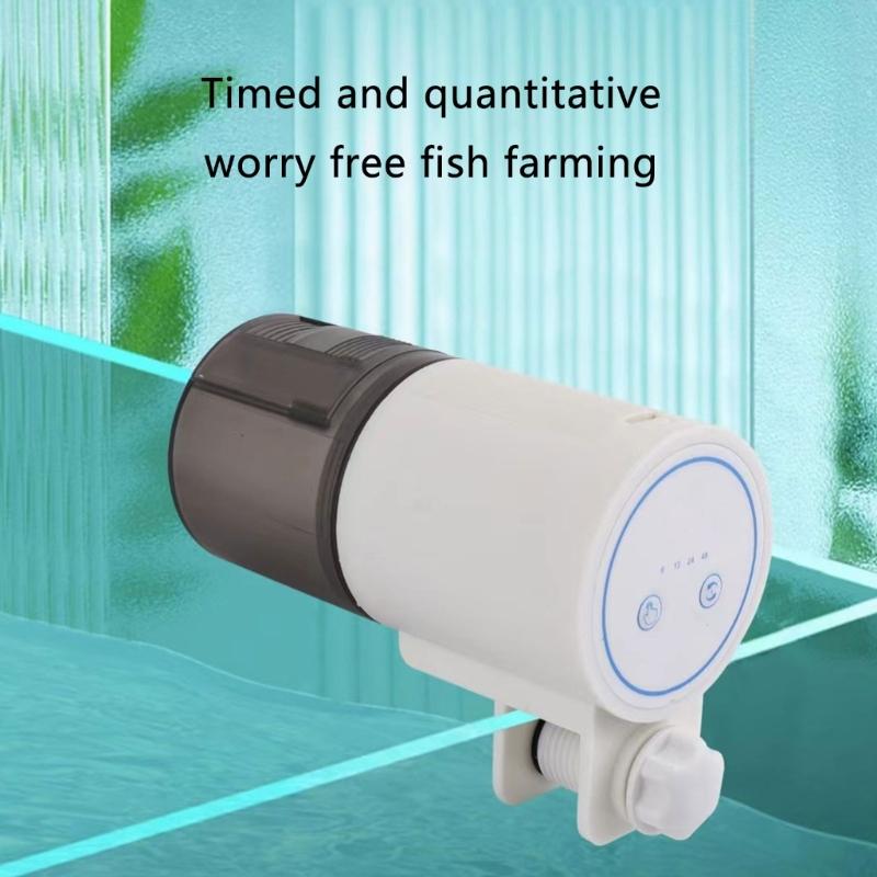 Reliability Automatic Fish Feeders Convenient Fish Care Accessory Fish Care for Busy Owners Fish Care