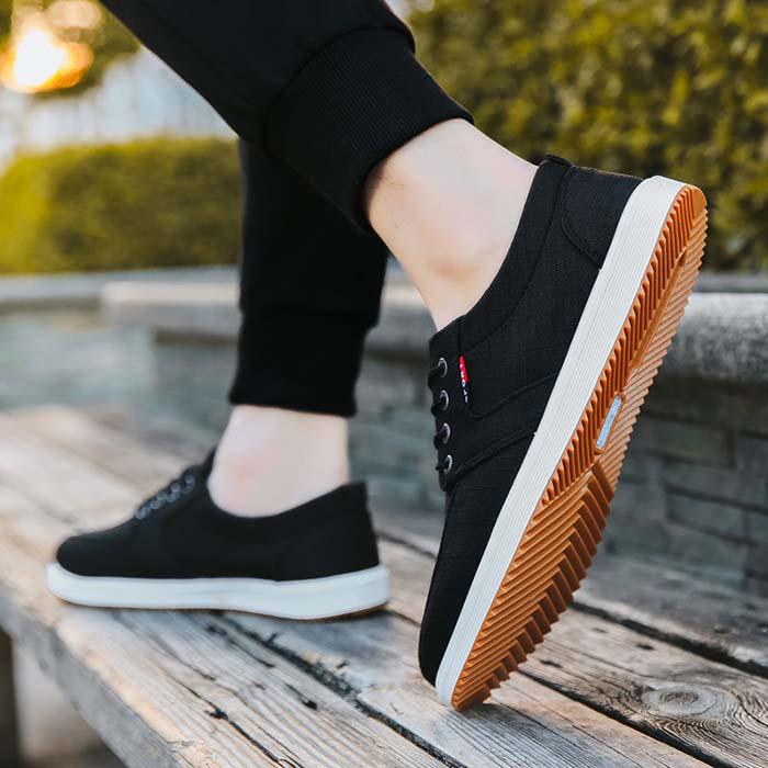 New Men's Fashion Canvas Shoes Trend Korean Casual Shoes Men's Shoes