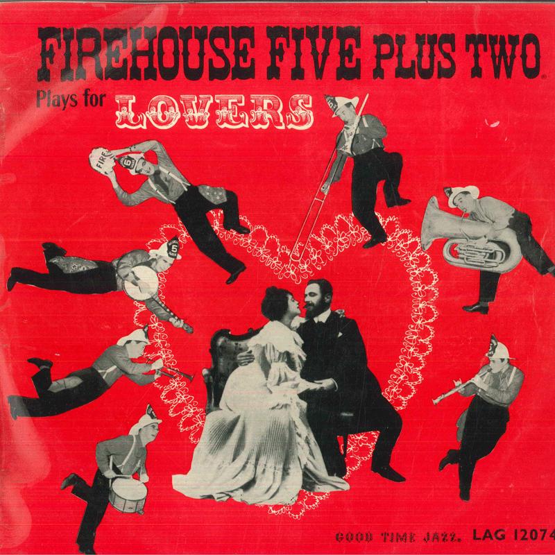 

LP Record FIREHOUSE FIVE PLUS TWO Plays For Lovers LAG12074 Good Time Jazz 1958 UK Jazz Used