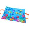 Montessori Fishing Toy for Toddlers Soft Fabric Play Mat with Fish & Stacking Buckets Early Learning Educational Game for Babies 1-3 Years Old
